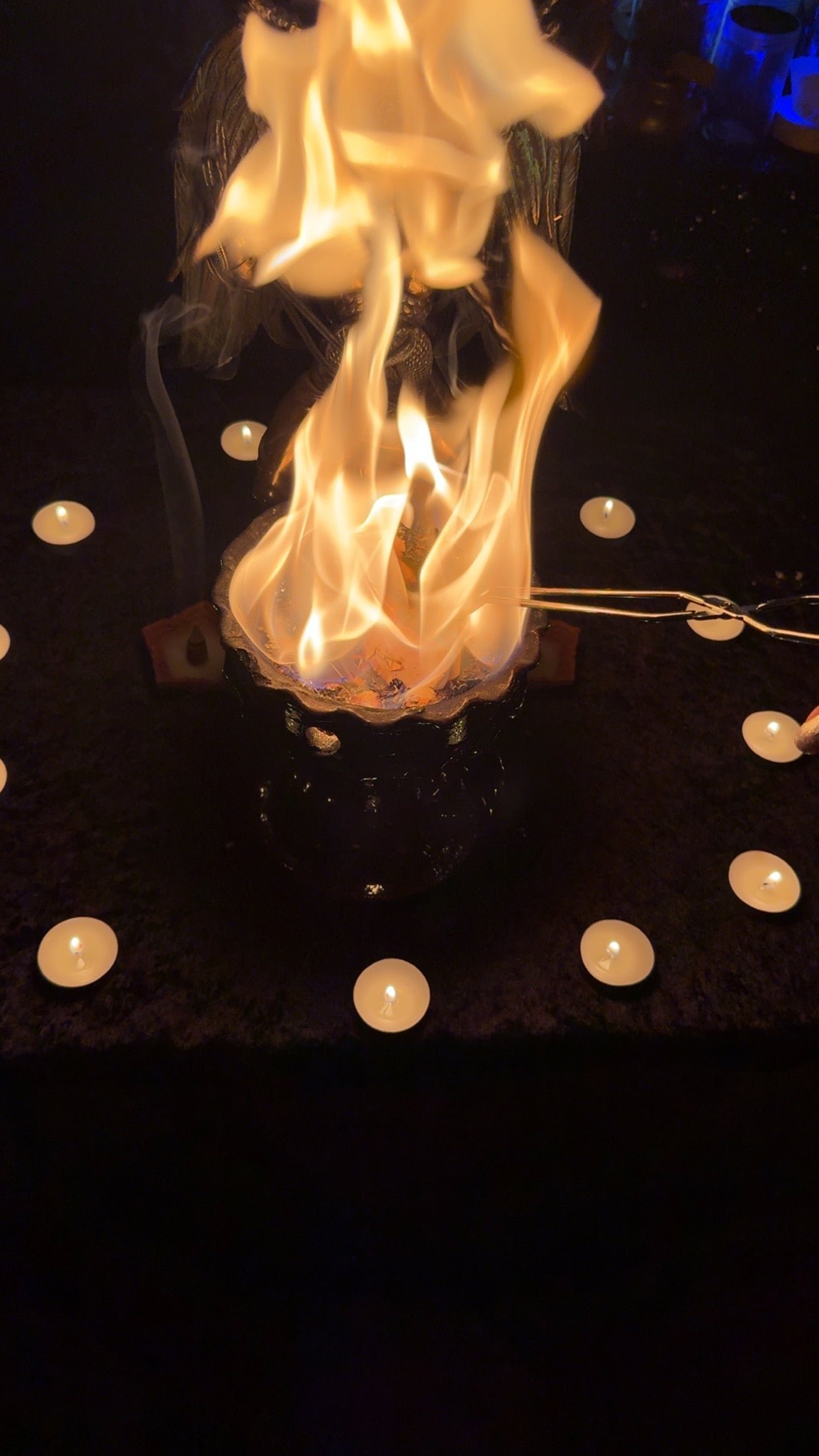 Ritual Ceremonial La Hoguera Limpieza Con Baphomet.