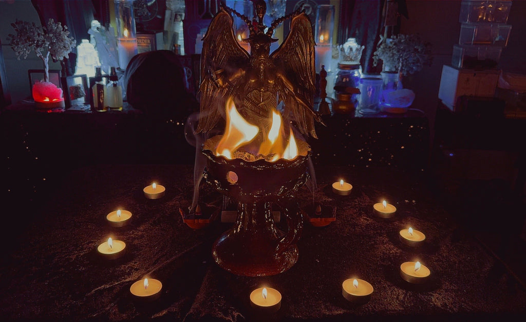 Ritual Ceremonial La Hoguera Limpieza Con Baphomet.