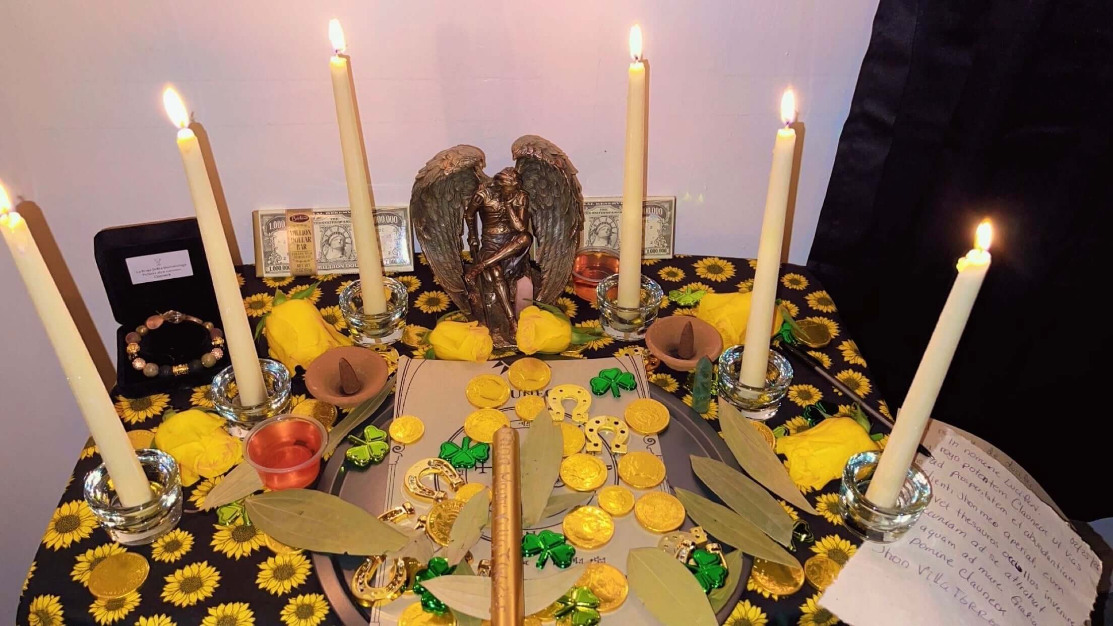 Ritual Ceremonial abre Caminos con Clauneck.