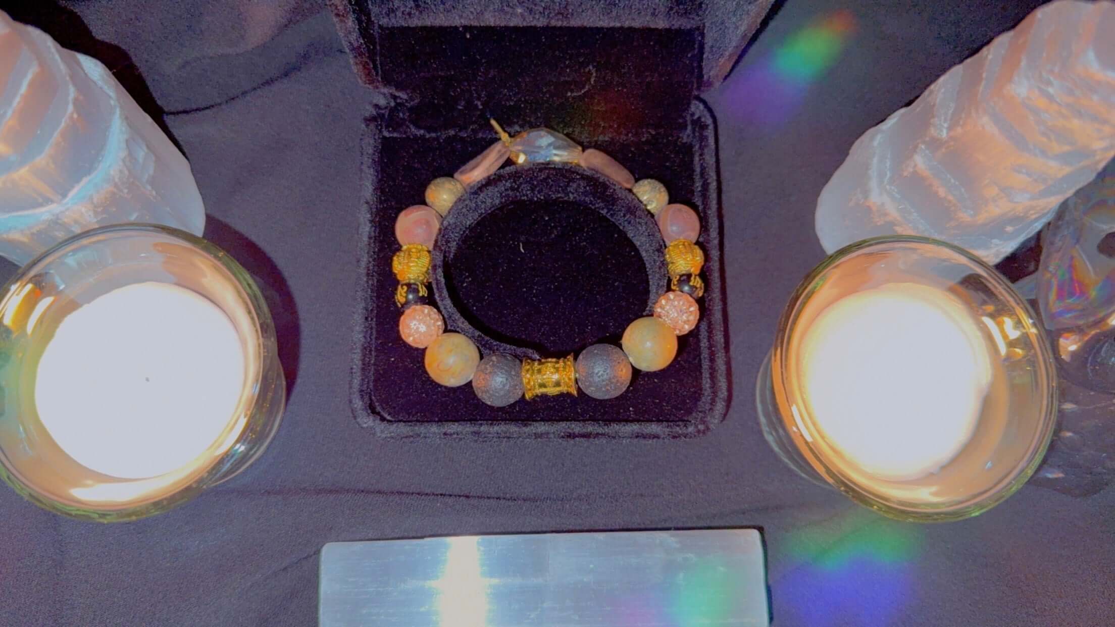 Pulsera de abre caminos con Clauneck.