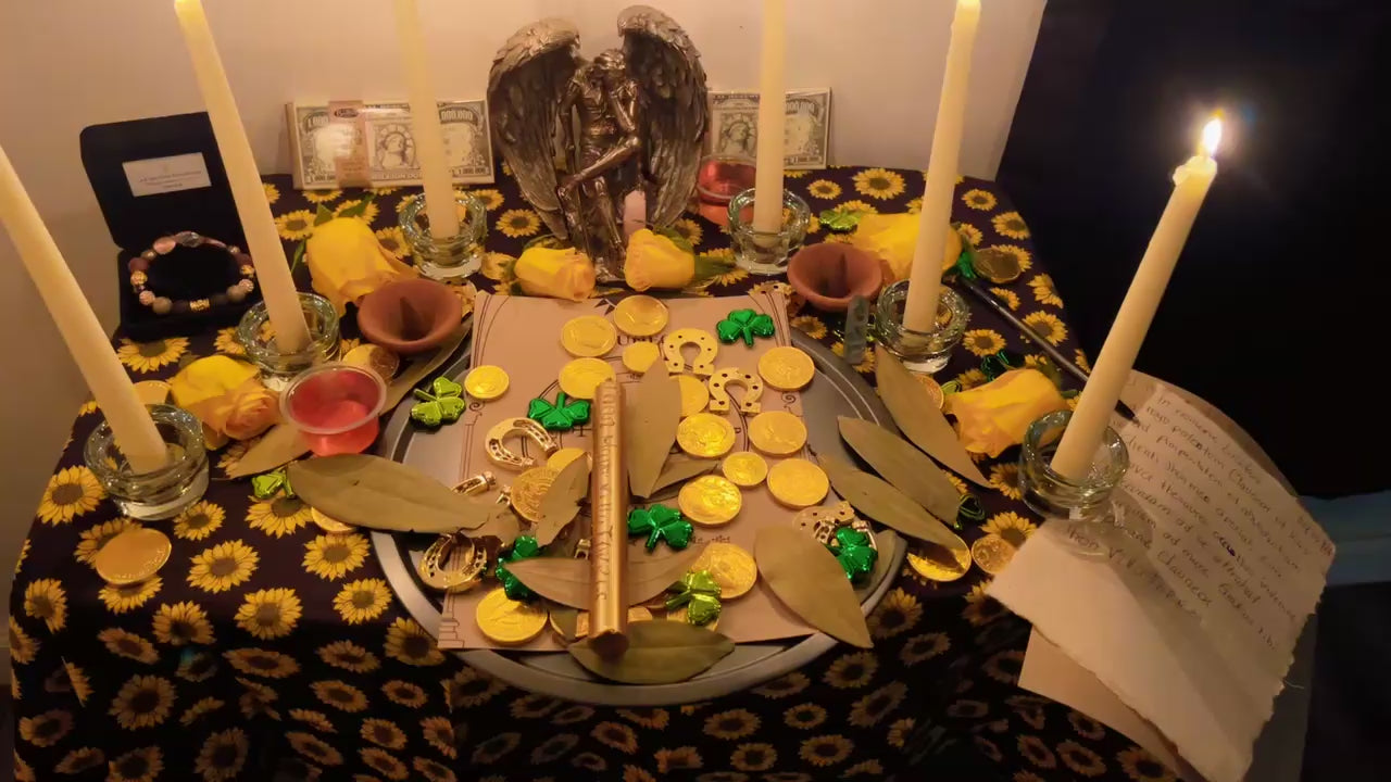 Ritual Ceremonial abre Caminos con Clauneck.